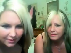 Ugly blonde chicks teasing
